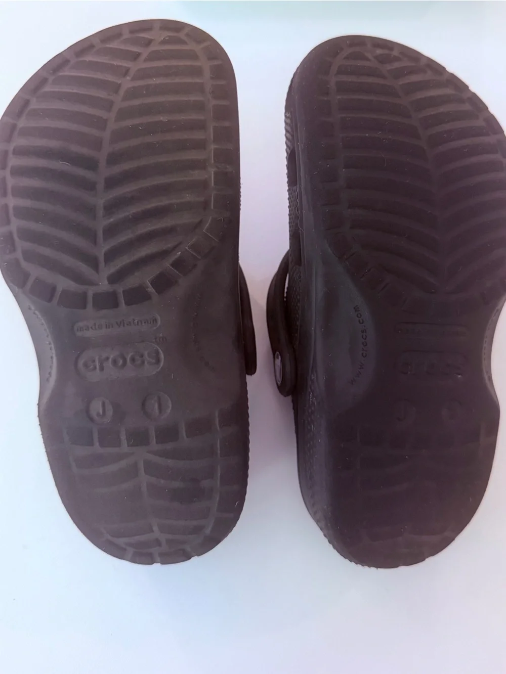 CROCS Kids Black Classic Clog Sandals